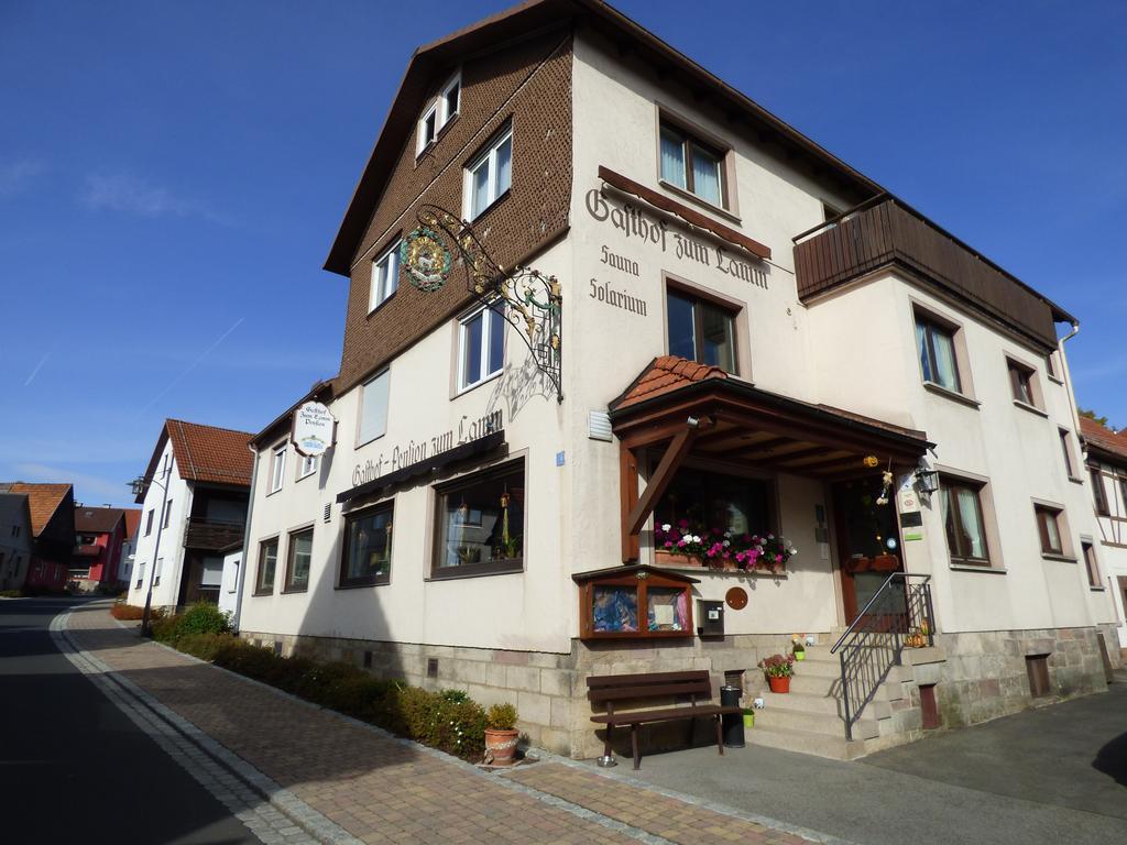 Pension Gasthof Zum Lamm Bischofsheim an der Rhön Eksteriør billede